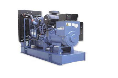 珀金斯發電機組安裝前搬運、開箱和劃線定位工作